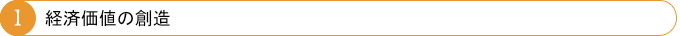 経済価値の創造